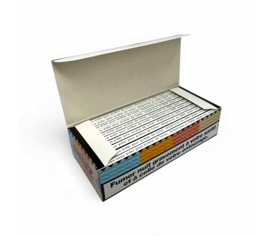 Lot de 10 Carnets Feuilles à Rouler Blanc Slim BEUZ