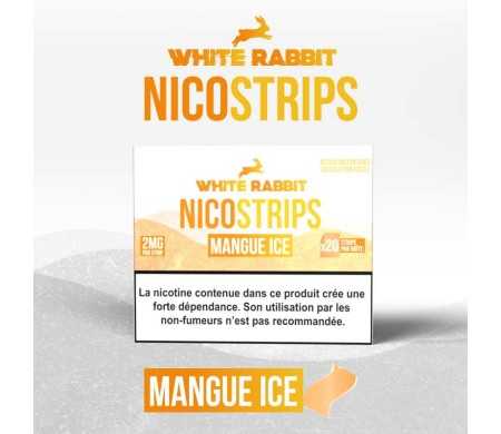 White Rabbit Nicostrips Mangue Ice 2mg
