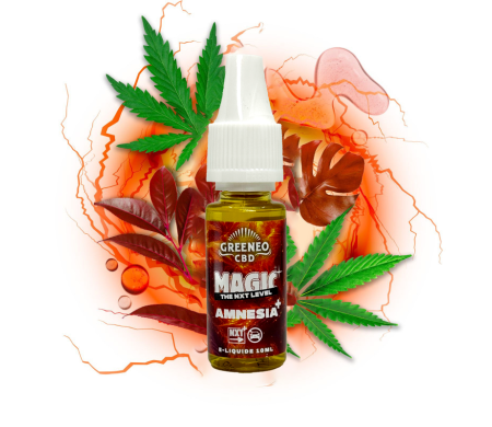 E-liquide CBD Magic Amnesia NXT+ Rouge 10ml | GREENEO