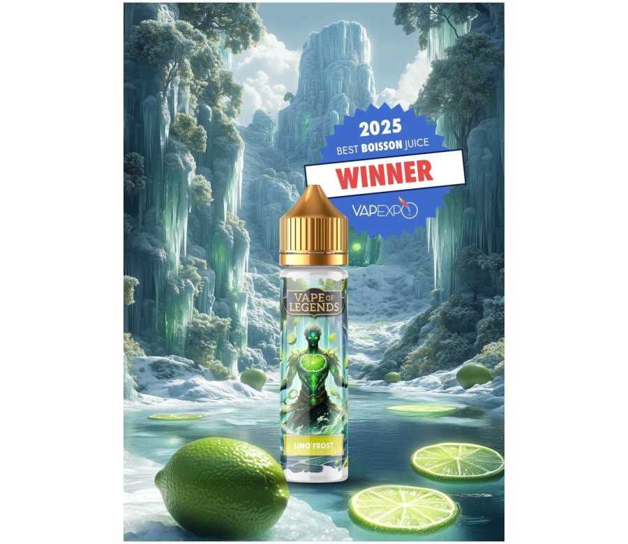 Limo Frost Premium - Élixir Primé de Vape Of Legends