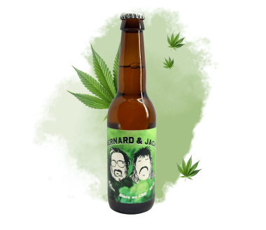 Bière CBD - bouteille 33cl | BERNARD & JACK