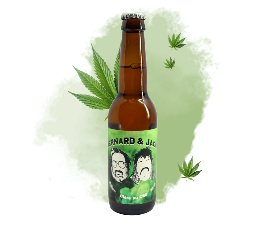 Bière CBD - bouteille 33cl | BERNARD & JACK Bière CBD - bouteille 33cl | BERNARD & JACK
