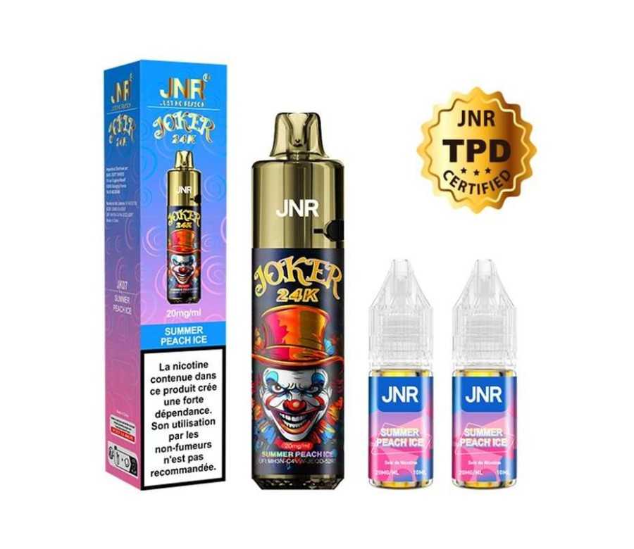 Puff Joker 24K Summer Peach Ice JNR Puff Joker 24K Summer Peach Ice JNR