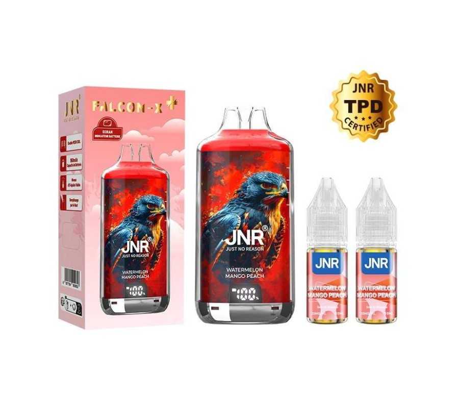 Puff Falcon-X Plus 28K JNR Watermelon Mango Peach