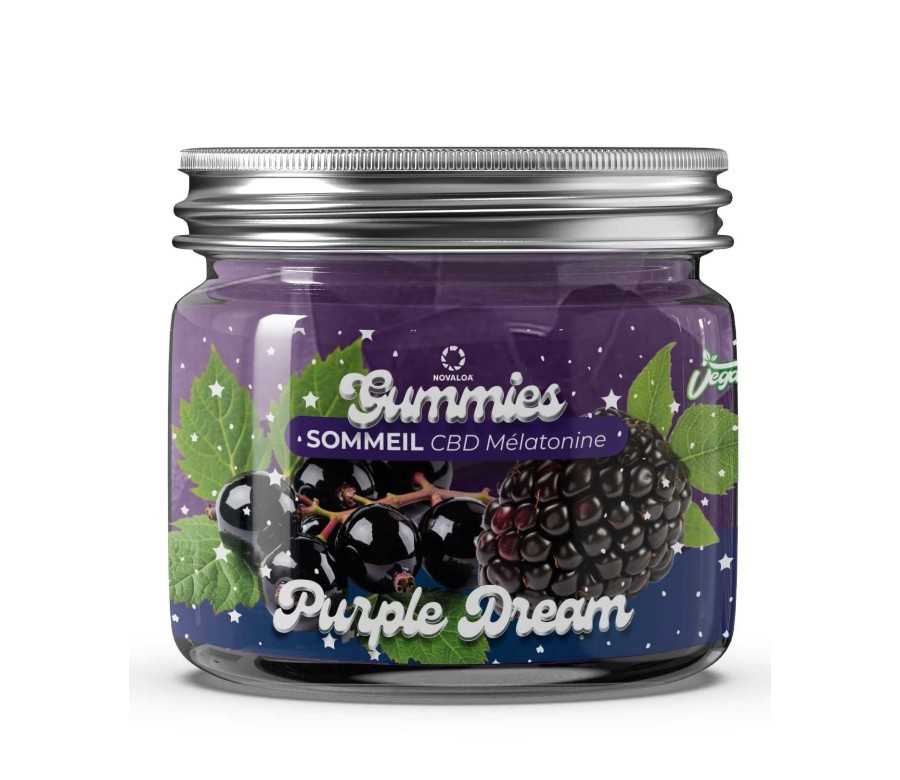 Gummies CBD Sommeil Purple Dream CBD & mélatonine Gummies CBD Sommeil Purple Dream CBD & mélatonine