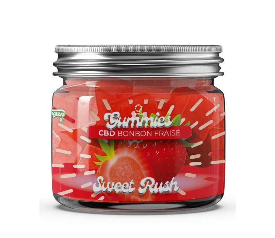 Gummies CBD Confort Sweet Rush Fraise 10mg CBD Gummies CBD Confort Sweet Rush Fraise 10mg CBD