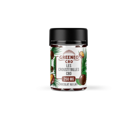 Crousti'Billes CBD Chocolat Greeneo 250mg | GREENEO