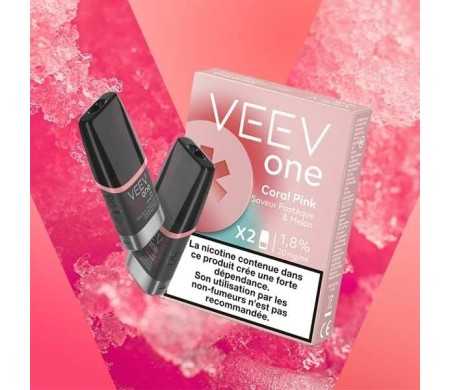 Paquet de 2 Pods pre-remplis Veev One Melon Pasteque (09 mg/ml)