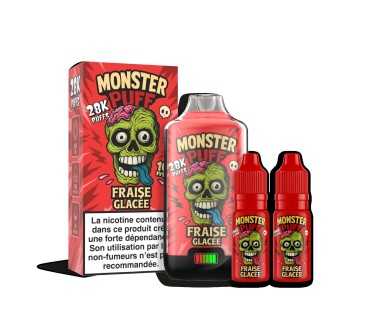 Puff Monster Puff 28k Fraise Glacee (20 mg/ml)