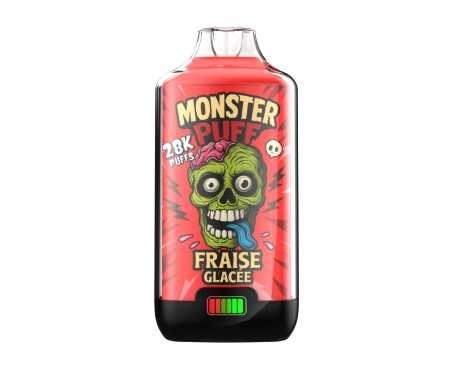 Puff Monster Puff 28k Fraise Glacee (10 mg/ml)