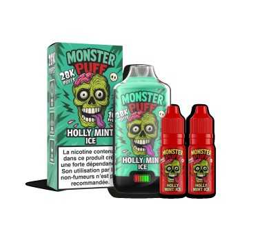 Puff Monster Puff 28k Holly Mint Ice (10 mg/ml)