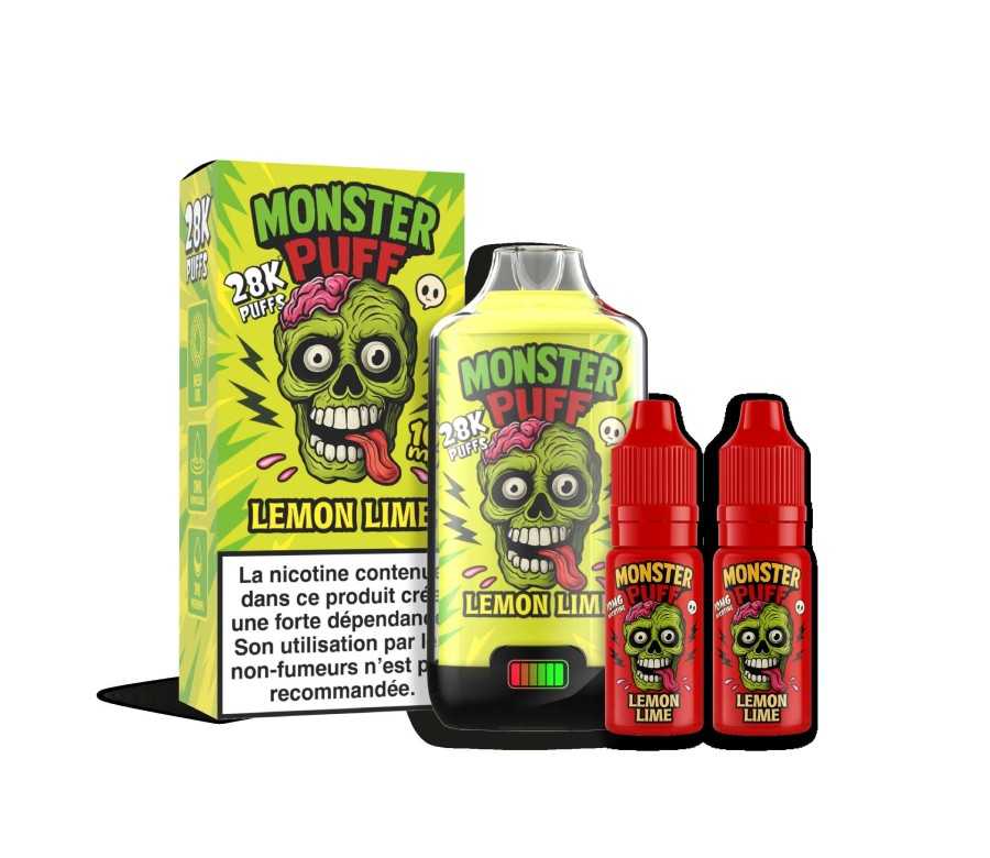 Puff Monster Puff 28k Lemon Lime (10 mg/ml)