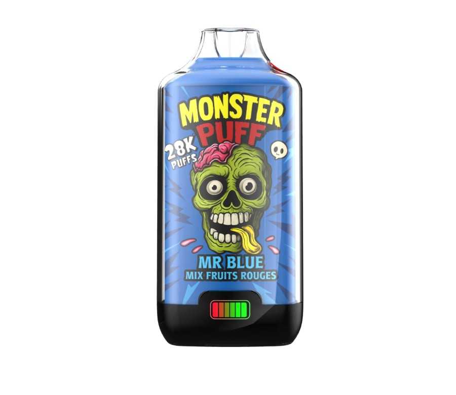 Puff Monster Puff 28k Mr Blue Mix Fruits Rouges (20 mg/ml)