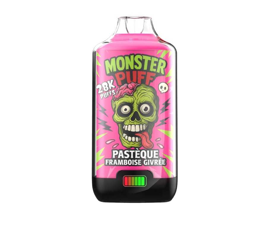Puff Monster Puff 28k Pasteque Framboise Givree (20 mg/ml)