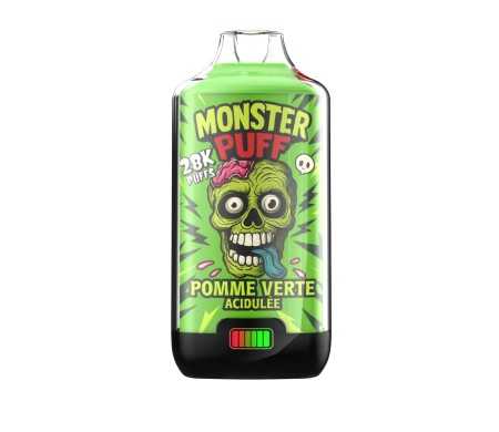 Puff Monster Puff 28k Pomme Verte Acidulee (20 mg/ml)