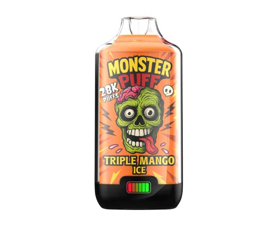 Puff Monster Puff 28k Triple Mango Ice (10 mg/ml)