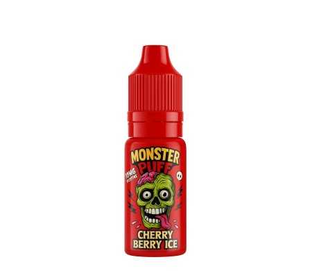 Eliquide Monster Puff 10ml Cherry Berry Ice (20 mg/ml)