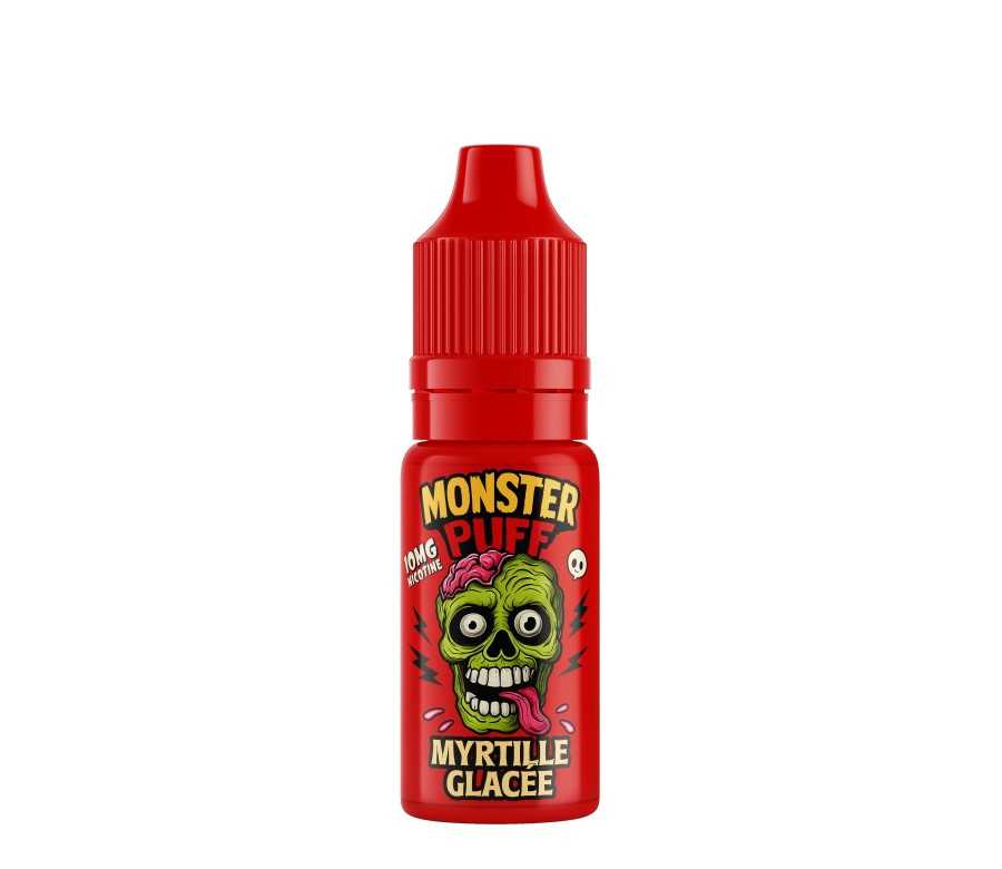 E-liquide Monster Puff Myrtille Glacée 10ml (10 mg/ml) E-liquide Monster Puff Myrtille Glacée 10ml (10 mg/ml)