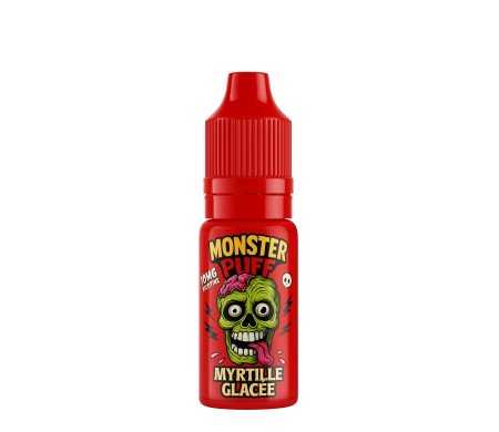 E-liquide Monster Puff Myrtille Glacée 10ml (10 mg/ml)