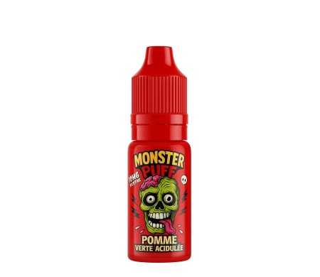 E-liquide Monster Puff Pomme Verte Acidulée 10ml (10 mg/ml)