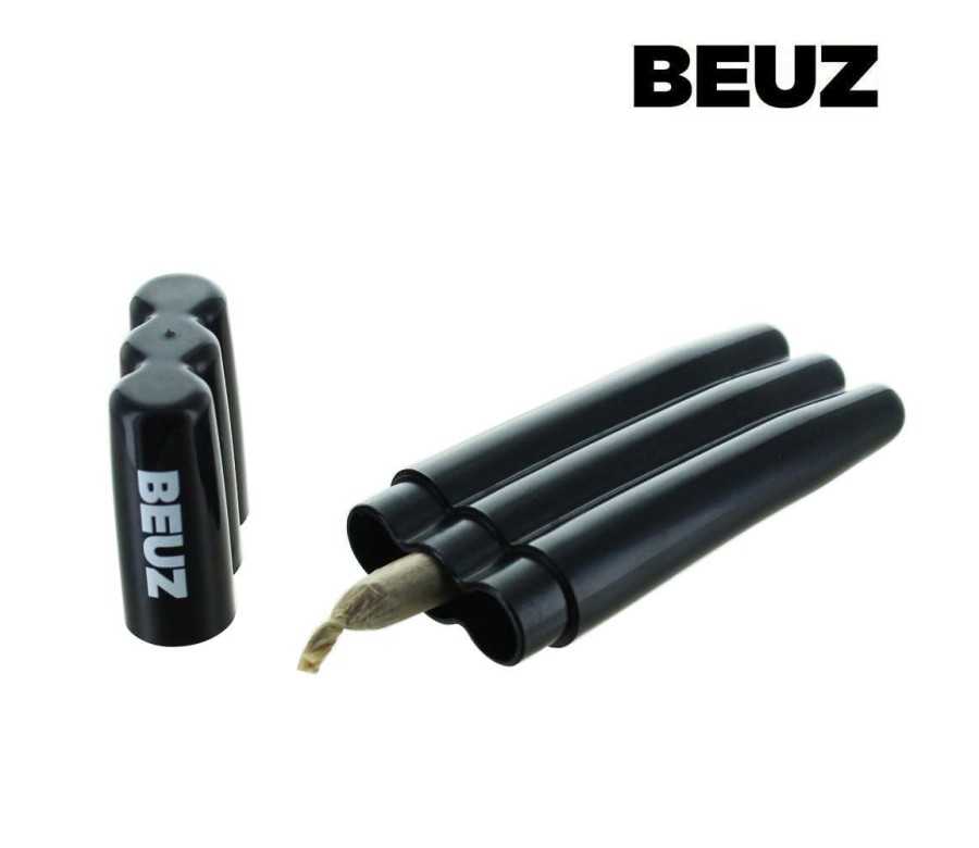 Lot de 12 étuis pour 3 cônes pré-roulés BEUZ