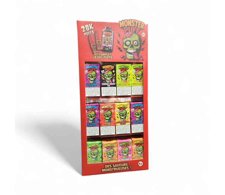Pack Monster vitrine Pack Monster vitrine