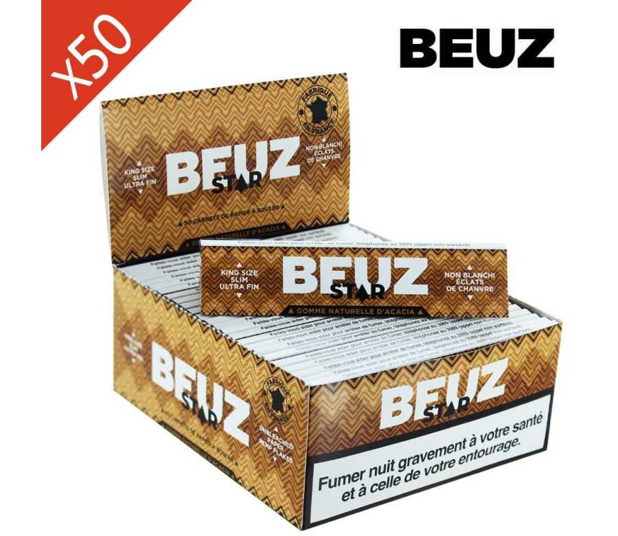 Feuilles à rouler Beuz Star Slim Non Blanchies