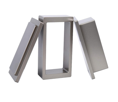 Moule Pré-Presse Rectangulaire en Aluminium 10x5 cm