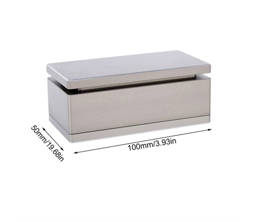 Moule Pré-Presse Rectangulaire en Aluminium 10x5 cm