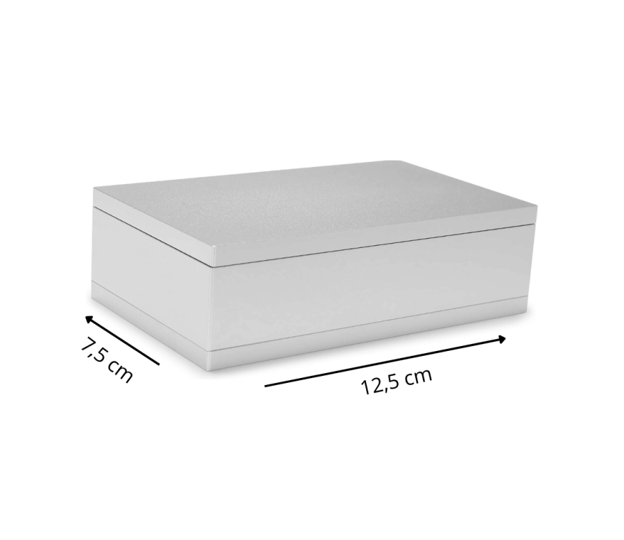 Moule Pré-Presse Rectangulaire en Aluminium 12,5 x 7,5 cm