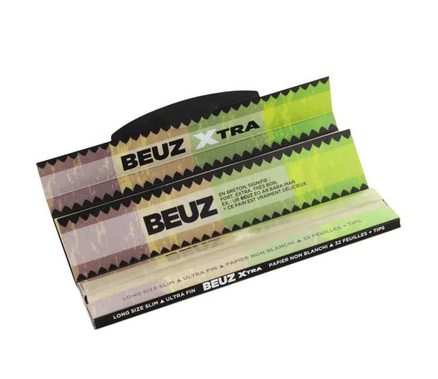 Feuilles Slim Long Brown 125mm BEUZ