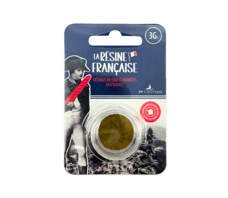 Résine CBD 3gr - POLLEN JAUNE | LA RÉSINE FRANÇAISE