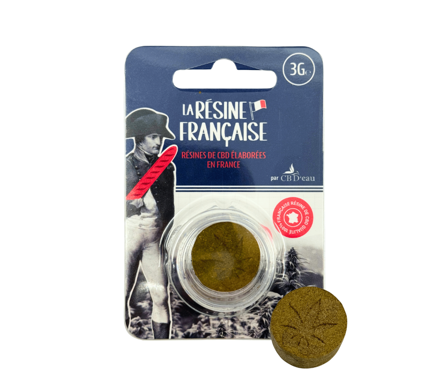 Résine CBD 3gr - POLLEN JAUNE | LA RÉSINE FRANÇAISE