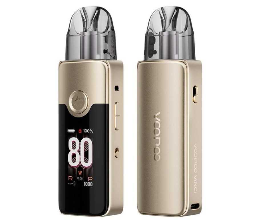 Kit Pod Vinci E80 3000mAh - Voopoo (Metal Gray)