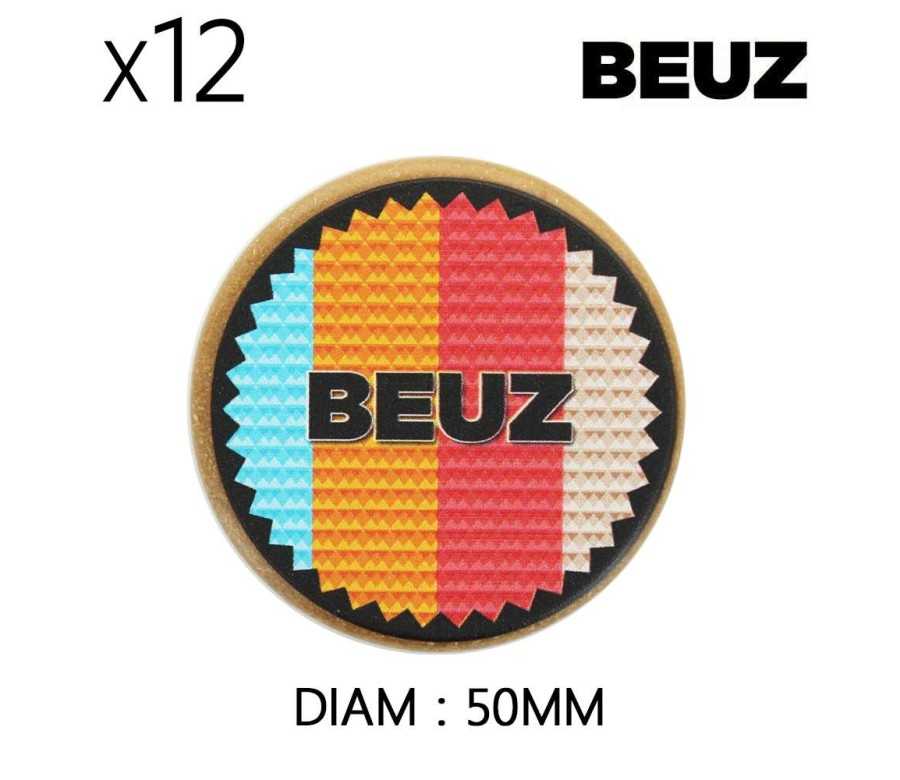 Boîte de 12 Grinders en chanvre 50 mm Beuz Organic