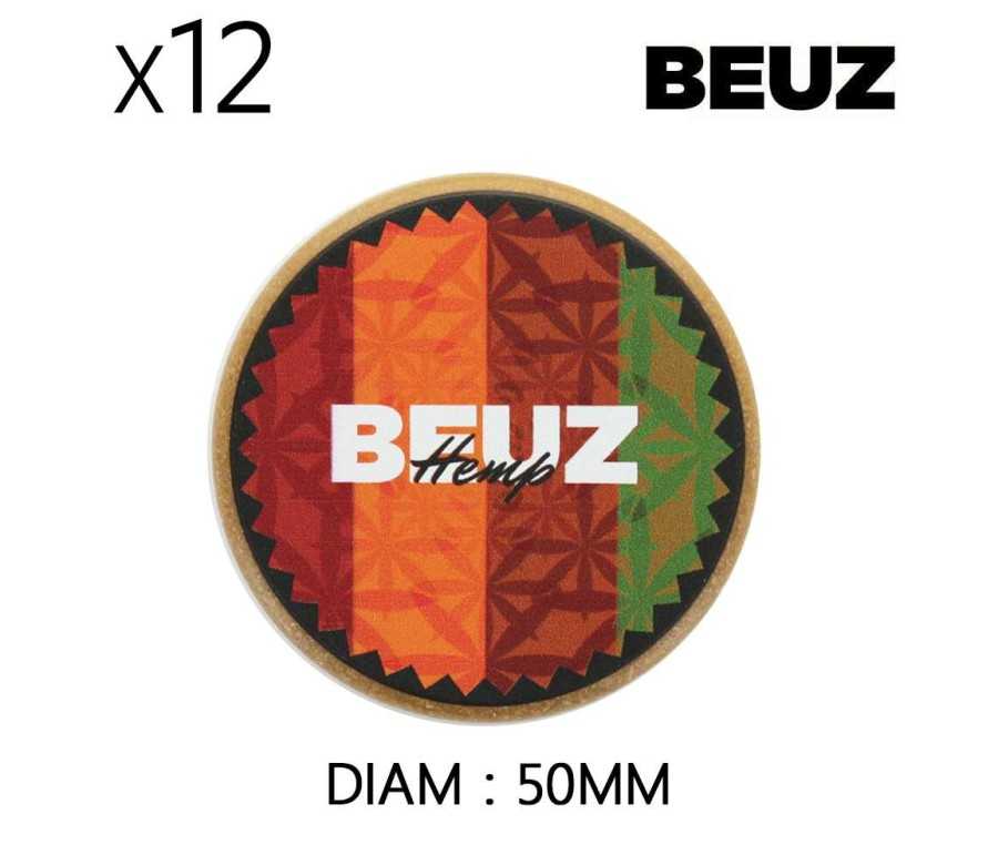 Boîte de 12 Grinders en chanvre 50 mm Beuz Hemp