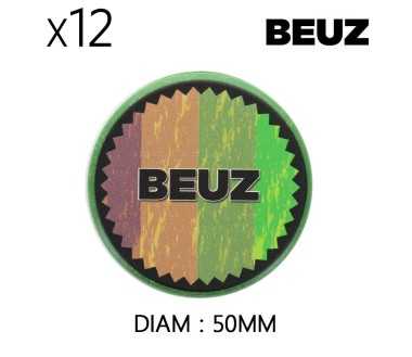Boîte de 12 Grinders en chanvre 50 mm Beuz Green Organic