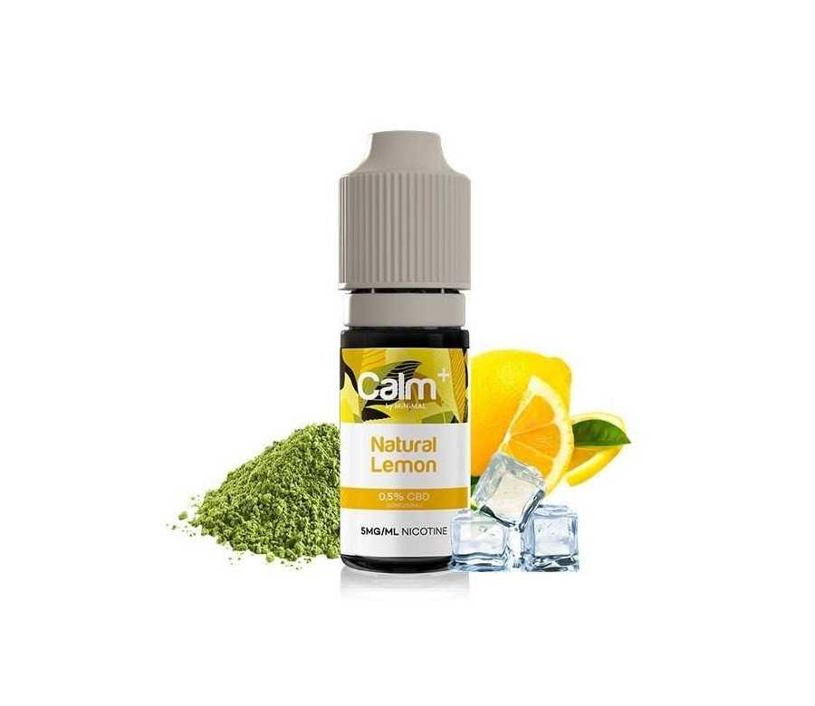 E-liquide CBD Natural Lemon 10ml Calm+ by Minimal - FUU (20 mg/ml) E-liquide CBD Natural Lemon 10ml Calm+ by Minimal - FUU (20 mg/ml)