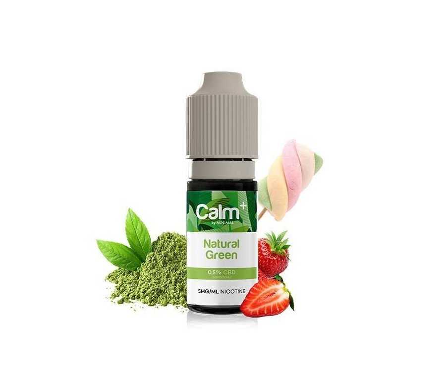 E-liquide CBD Natural Green 10ml Calm+ FUU - Chanvre Fraise Guimauve (20 mg/ml) E-liquide CBD Natural Green 10ml Calm+ FUU - Chanvre Fraise Guimauve (20 mg/ml)
