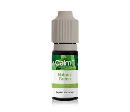 E-liquide CBD Natural Green 10ml Calm+ FUU - Chanvre Fraise Guimauve (05 mg/ml)