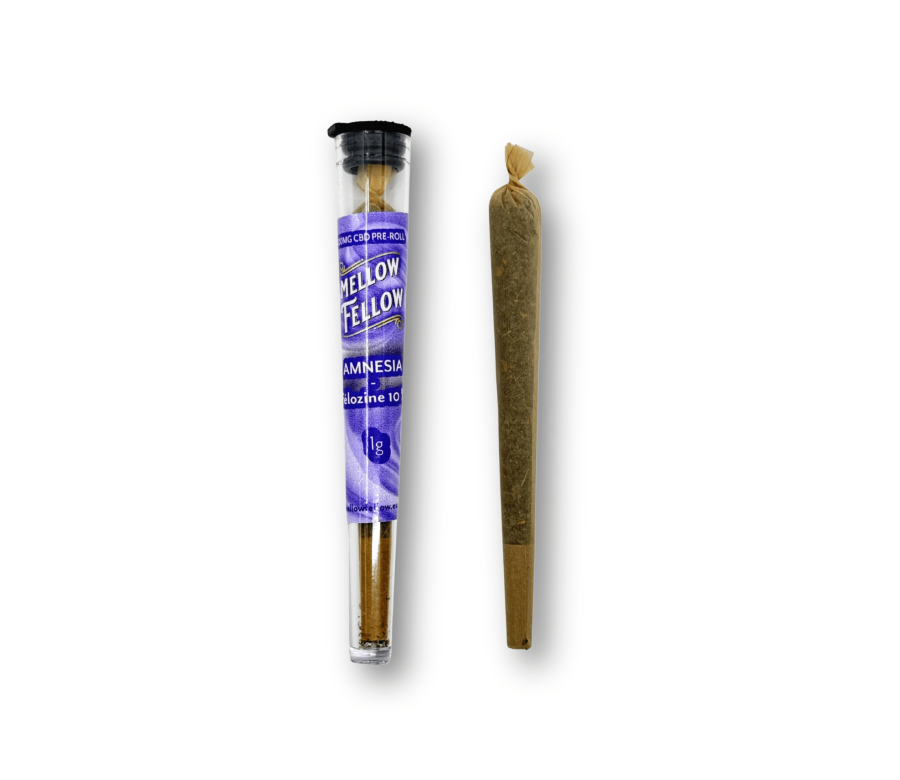Infustick Pre Roll CBD Félozine 10% Amnesia 1g MELLOW FELLOW