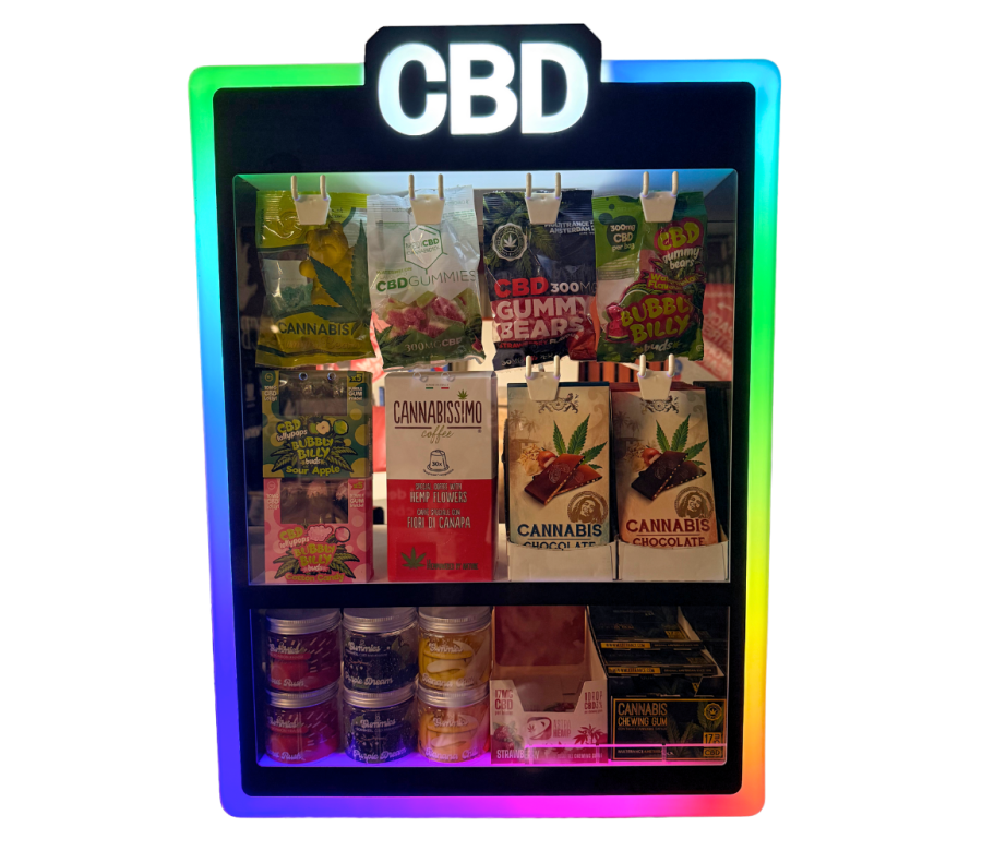Vitrine Complète CBD Alimentaire - CBDeau Vitrine Complète CBD Alimentaire - CBDeau