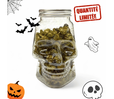 Fleurs CBD Small Bud Skull 25GR - Édition Limitée Halloween