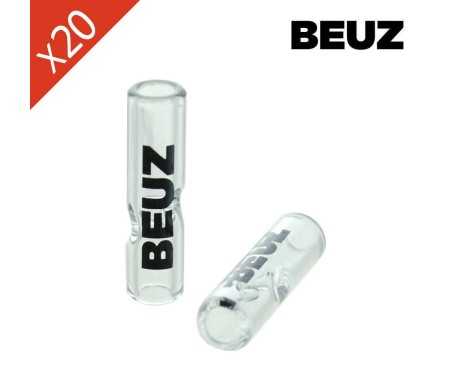 Boîte de 20 Filtres en verre 3cm x 8mm BEUZ