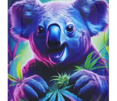 Lot de 18 Boites en plastique Kush avec mini Grinder