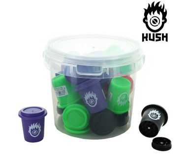 Lot de 18 Boites en plastique Kush avec mini Grinder