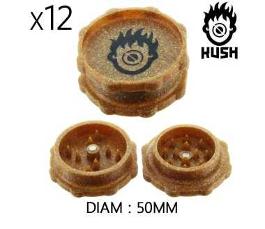 Boîte de 12 Grinders en chanvre 50 mm Stella