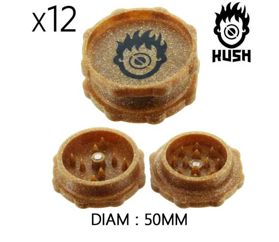 Boîte de 12 Grinders en chanvre 50 mm Stella