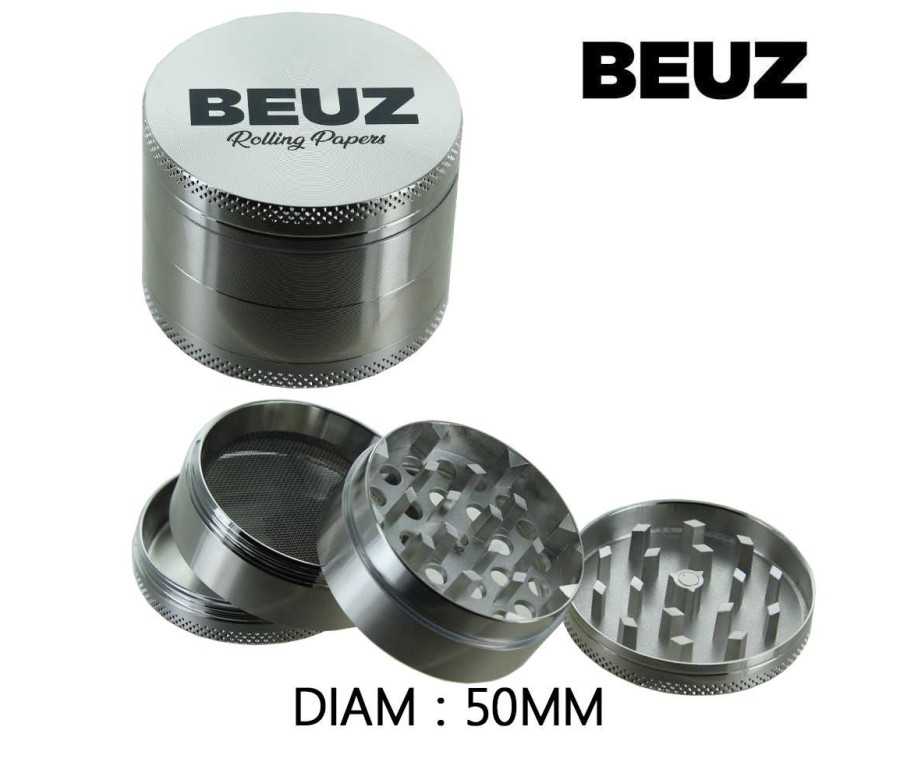 Boîte de 6 Grinders Alu 50 mm Beuz Nexius
