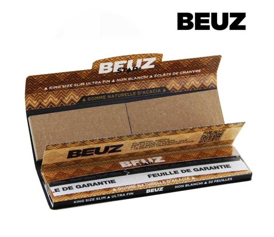 Feuilles à rouler Beuz Star Slim Non Blanchies + Filtres